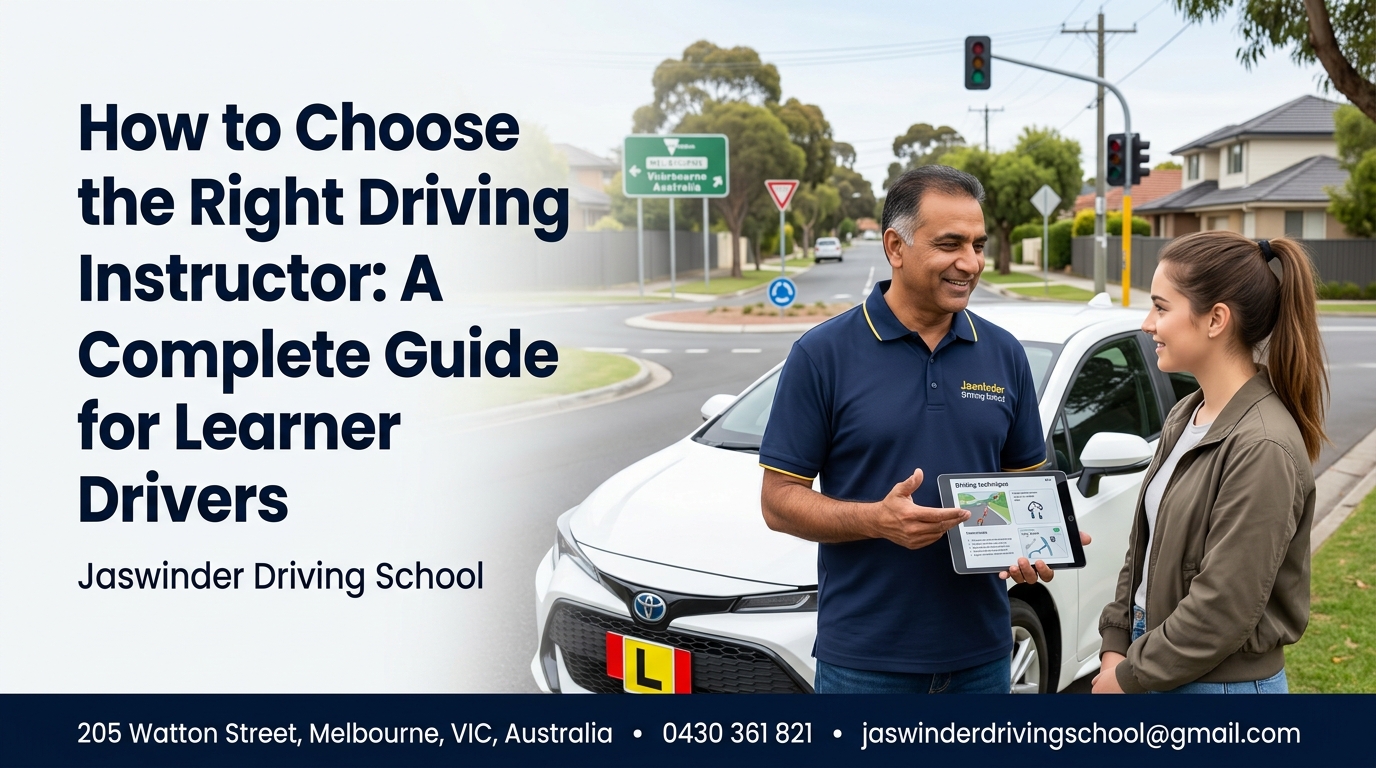 choosing a driving instructor