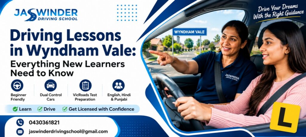 Driving school in Wyndham Vale