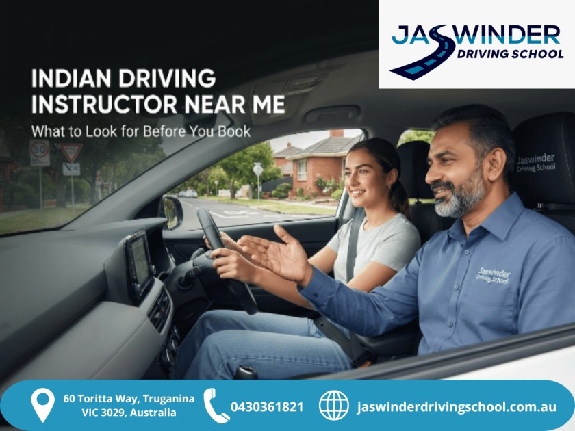 Indian Driving Instructor Near Me