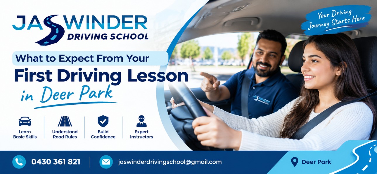 What to Expect From Your First Driving Lesson in Deer Park